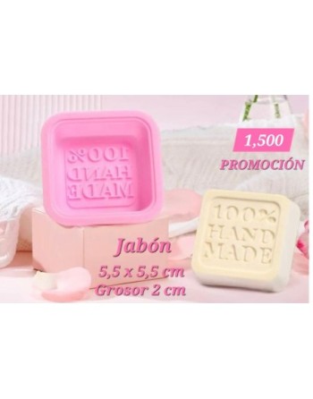 Molde Jabón 100% Handmade