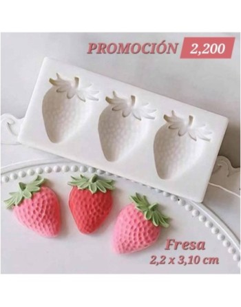 Fresas con Hojas