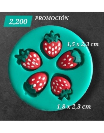 Fresas (5 cavidades)