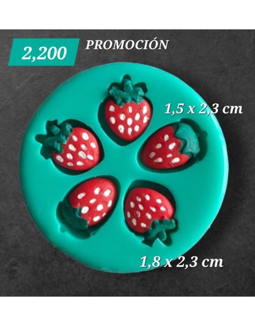 Fresas (5 cavidades)