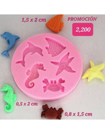Set Animales Marinos (5 unidades)