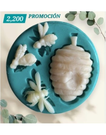 Coleccion de panal y abejas