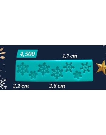 Copos de Nieve(7 tamaños)