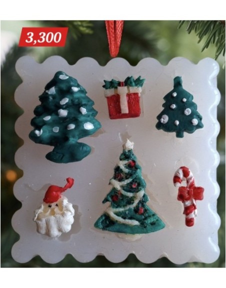 3 Árboles, Santa y Regalo