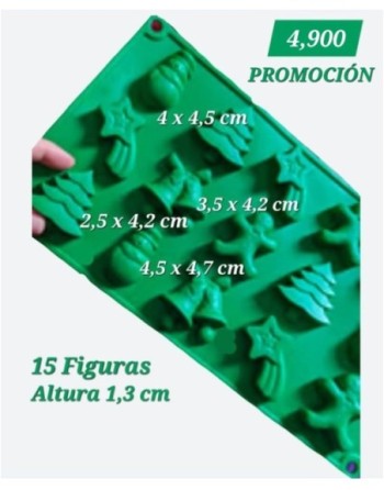Surtido Navideño (15 figuras)