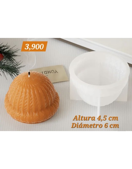 Gorro Tejido con pompon