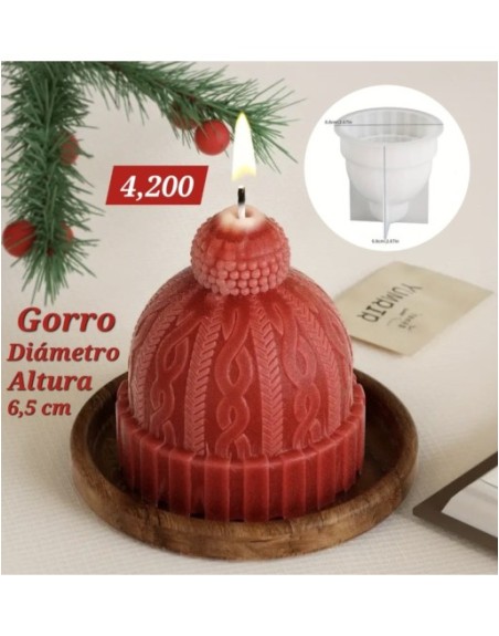 Gorro Tejido con pompon