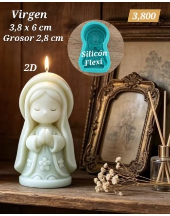Virgen Flores 2D