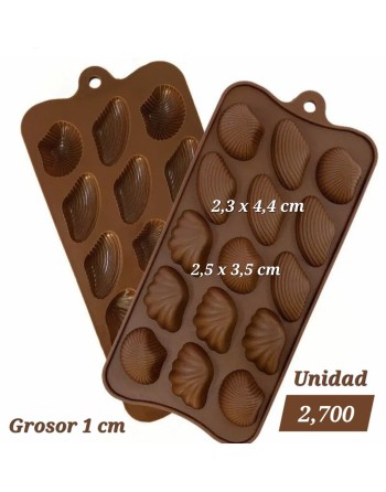 Conchas Surtidas Chocolate