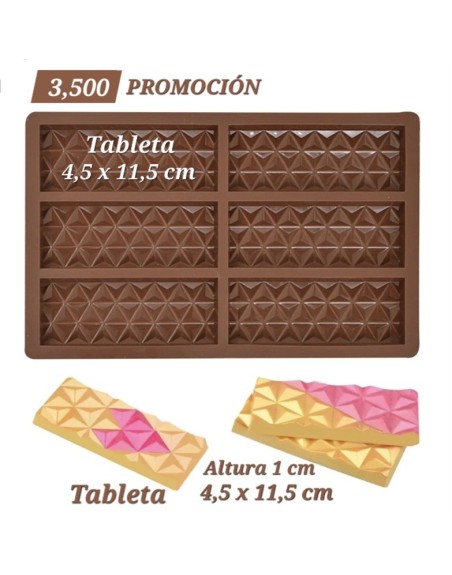 Tabletas Chocolate Triángulos