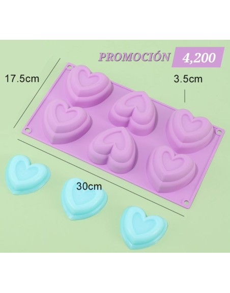 Corazones Dobles grandes