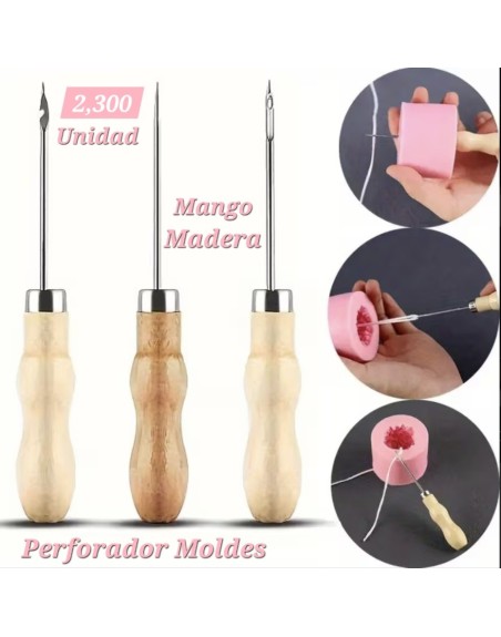 Perforadora Moldes madera