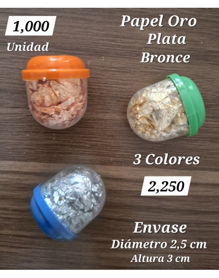 Papel Oro, Plata & Cobre