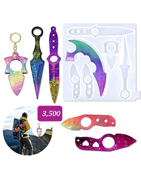Llaveros Autodefensa 6pcs