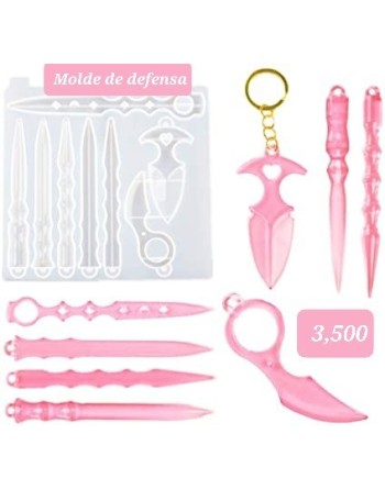 Llaveros Autodefensa 8pcs