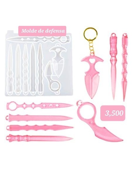 Llaveros Autodefensa 8pcs