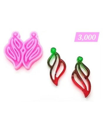Aretes Forma de Fuego