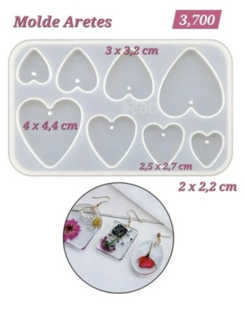 Aretes Forma Corazon