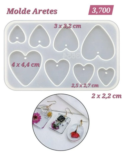 Aretes Forma Corazon
