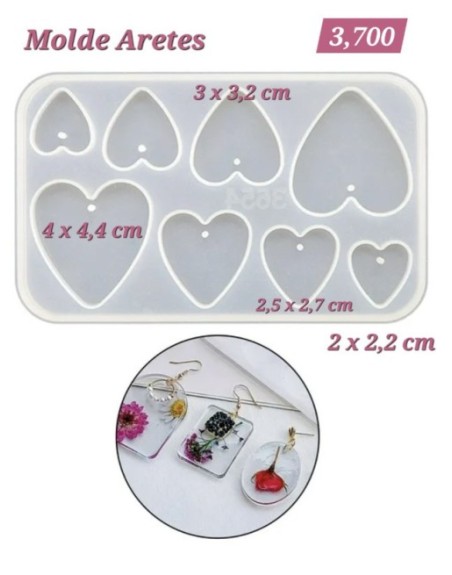 Aretes Forma Corazon