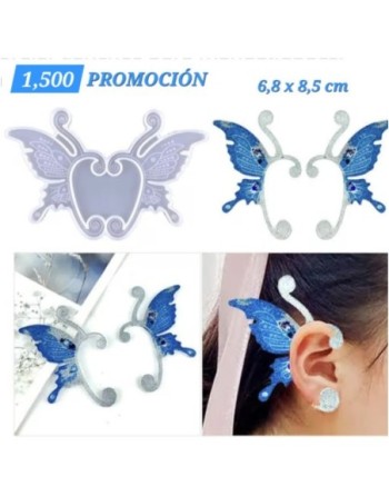 Aretes con Forma de Mariposa