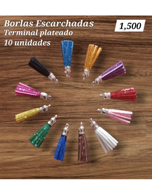 Borlas Escarchadas