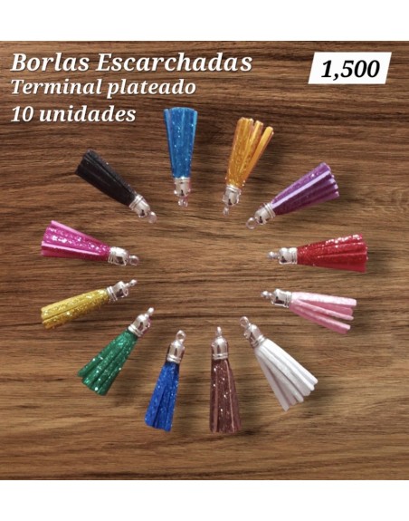 Borlas Escarchadas