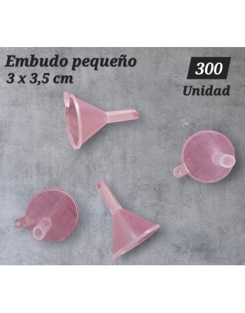 Embudos pequeños