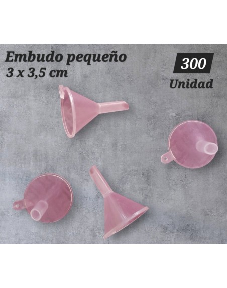 Embudos pequeños