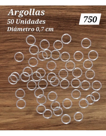 Argollas Plateadas