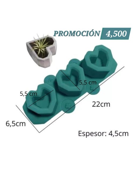 Macetas Corazón