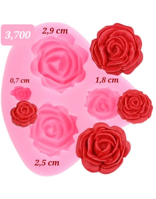 Rosas x 4 unidades