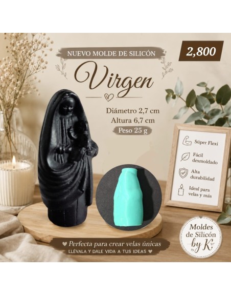 Virgen Angeles P 3D