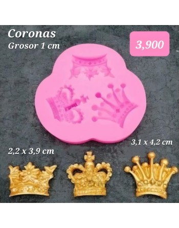Coronas x 3 grandes