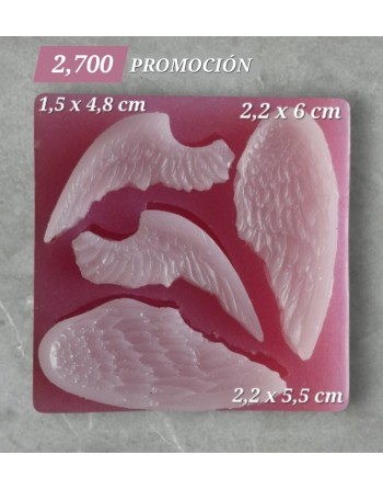 Alas x 4 unidades