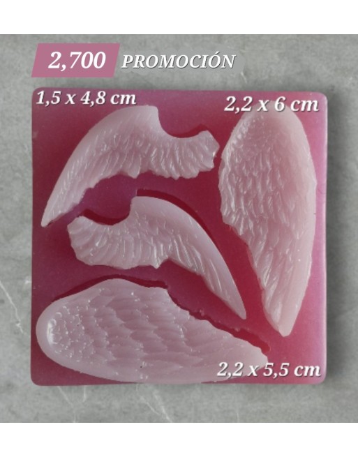 Alas x 4 unidades