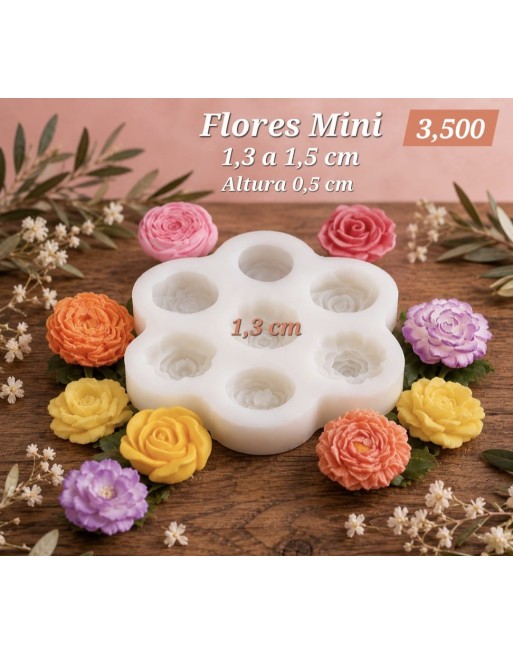 Flores Mini x 7 unidades