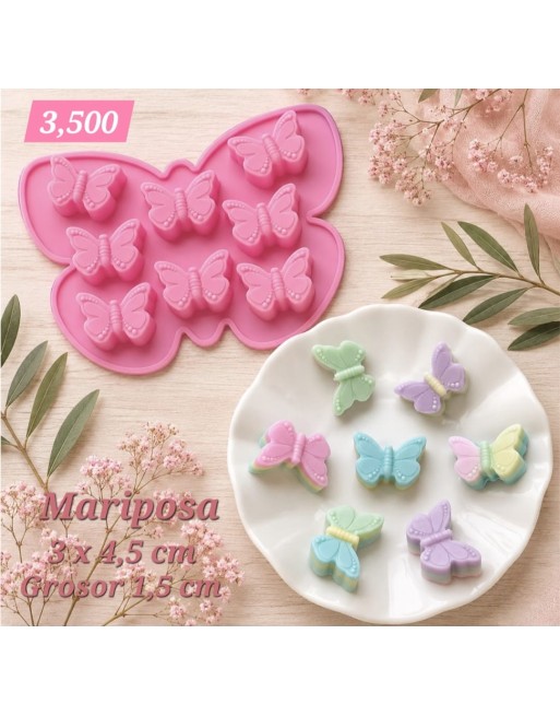 Mariposas x 8 unidades