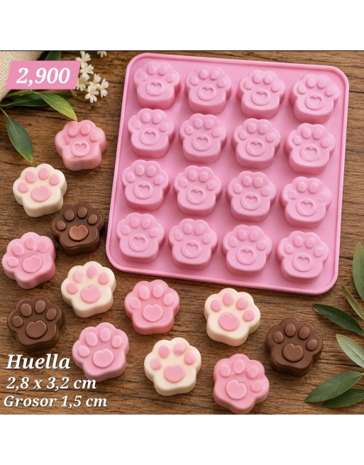 Huellas pequeñas x 16 unidades