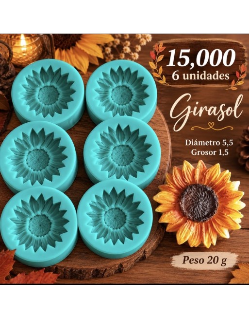 Girasol 6 unidades