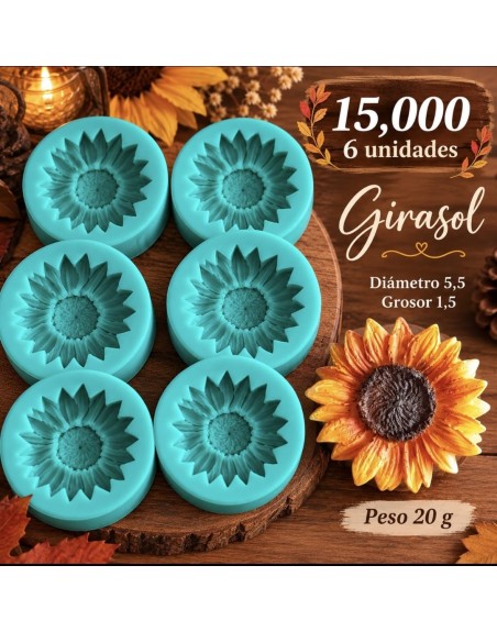 Girasol 6 unidades