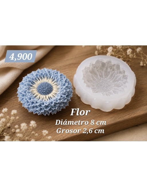 Flor Pompón Grande