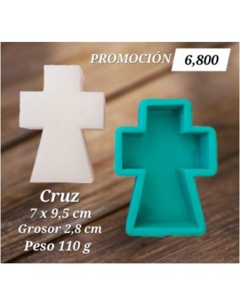 Cruz Clásica Lisa Minimalista