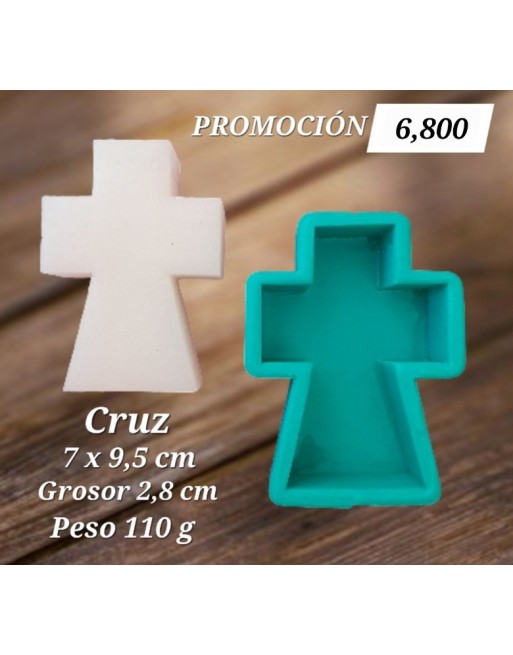 Cruz Clásica Lisa Minimalista
