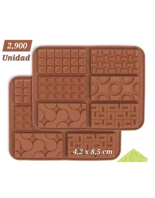 Tabletas de chocolate(6 unidades)