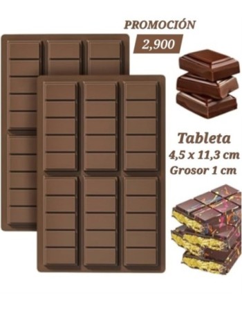 Tableta Chocolate barritas