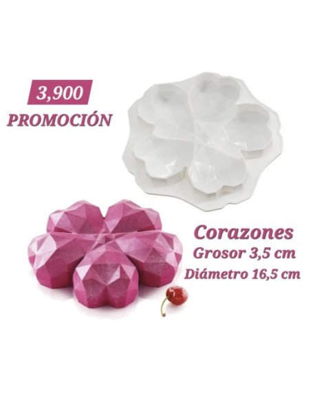 Corazones Flor