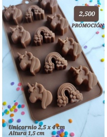 Unicornios & Arco Iris Chocolate