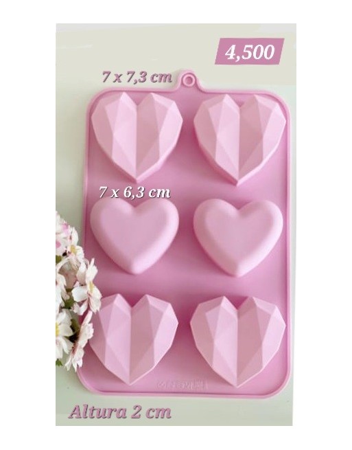 Corazones Geometricos y lisos