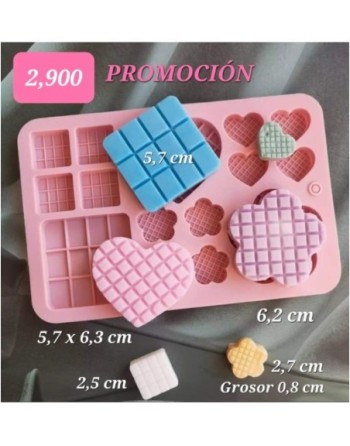 Mix Geometrico Waffle